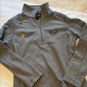 Patagonia Gray Half-Zip Fleece